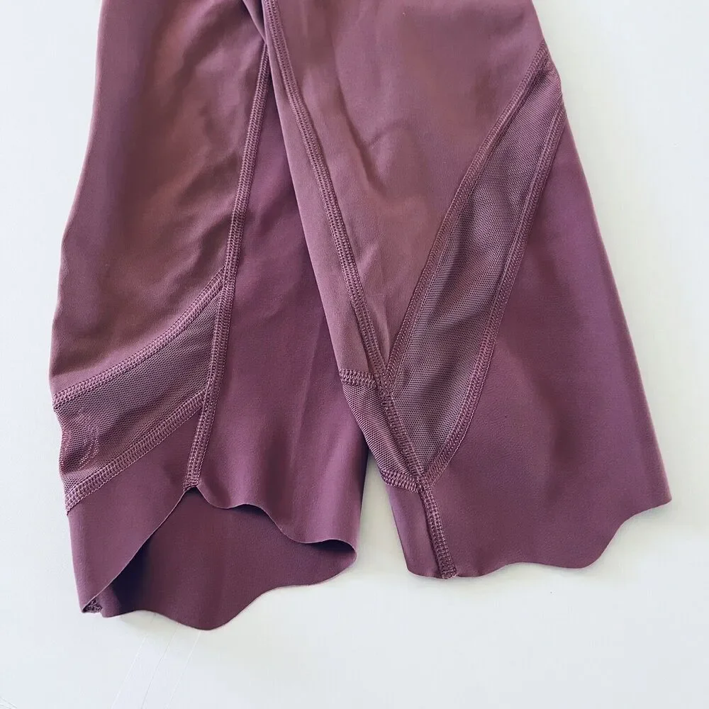 LULULEMON ATHLETICA Plumful Wunder Under HR Crop 24" Leggings - US 8 - Picture 4 of 7